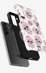 Samsung Galaxy S25 Plus Tough Case – Calavera Skulls - View 2