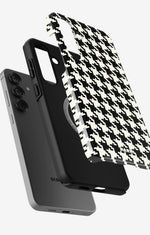 Samsung Galaxy S25 Plus Tough Case – Houndstooth - View 2