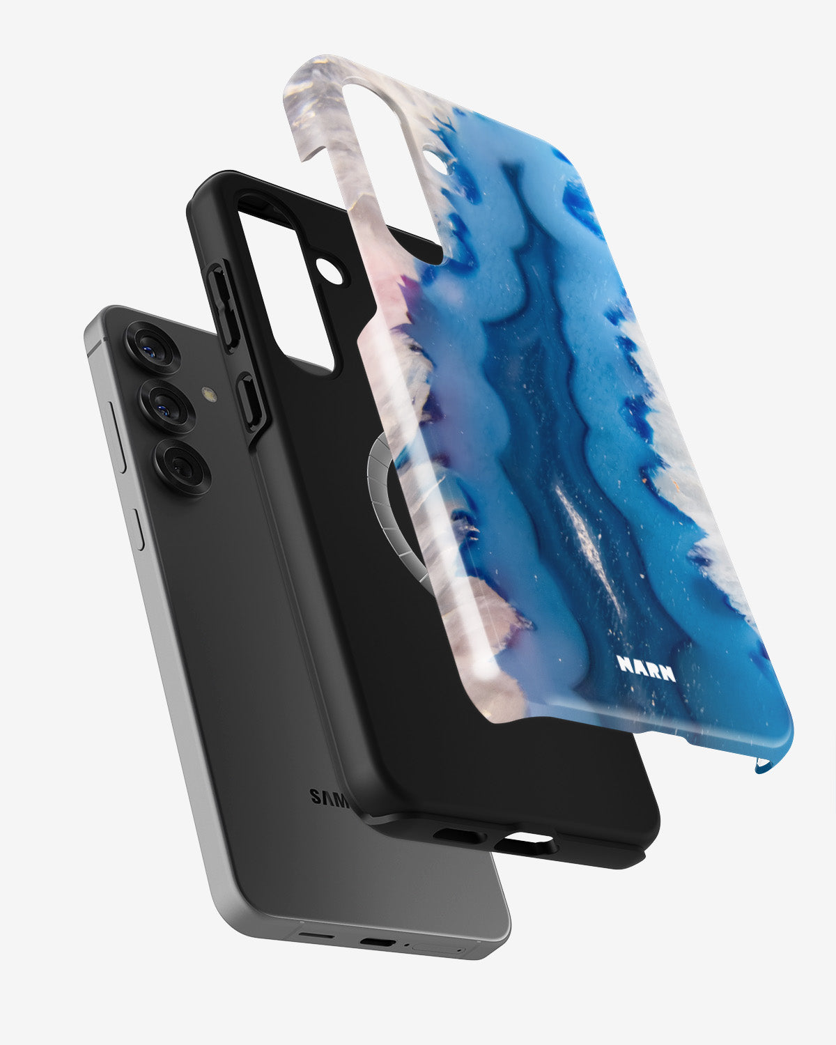 Samsung Galaxy S25 Plus Tough Case – Blue Agate - View 2