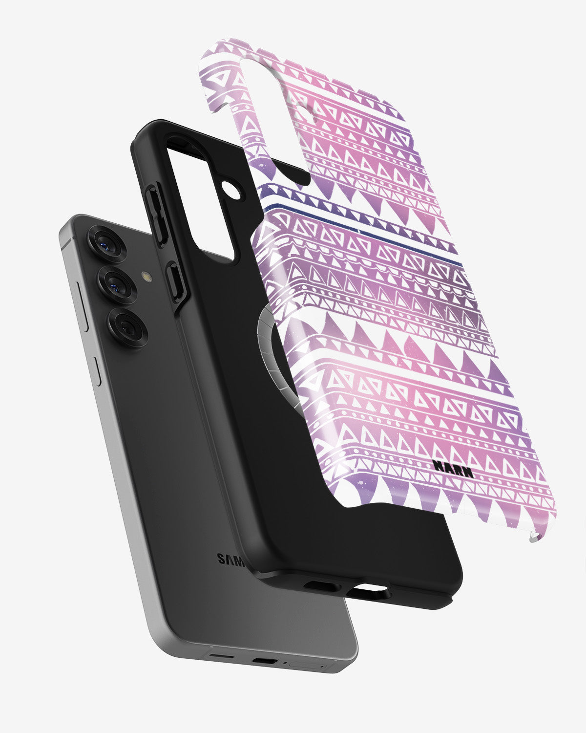 Samsung Galaxy S25 Plus Tough Case – Purple Aztec - View 2