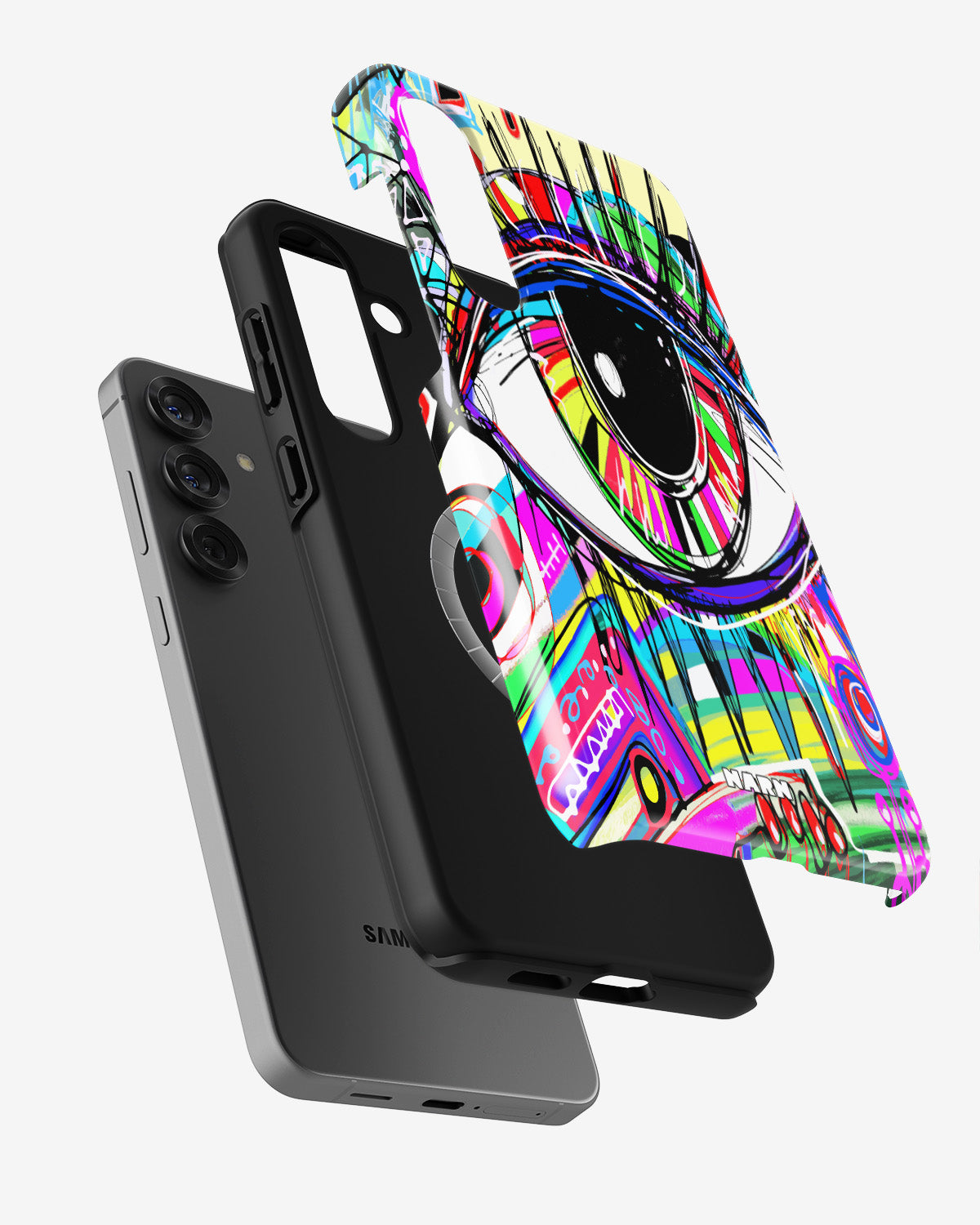 Samsung Galaxy S25 Plus Tough Case – Abstract Eye - View 2