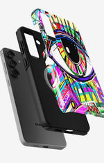 Samsung Galaxy S25 Plus Tough Case – Abstract Eye - View 2