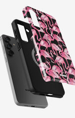 Samsung Galaxy S25 Plus Tough Case – Flamingos - View 2