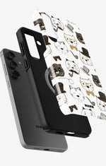 Samsung Galaxy S25 Plus Tough Case – Cartoon Cats - View 2