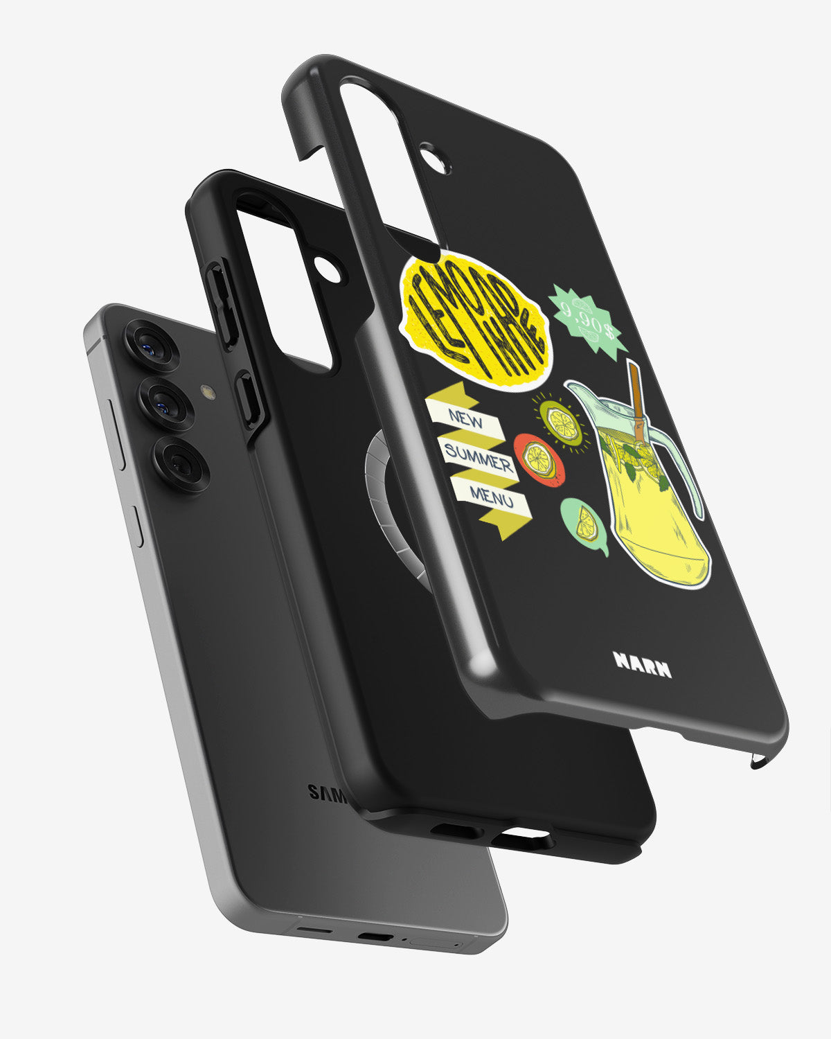 Samsung Galaxy S25 Plus Tough Case – Lemon Summer - View 2