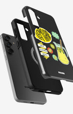 Samsung Galaxy S25 Plus Tough Case – Lemon Summer - View 2