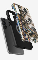 Samsung Galaxy S25 Plus Tough Case – Shining Snakeskin - View 2