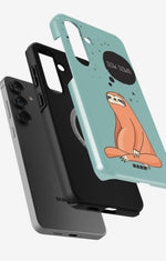 Samsung Galaxy S25 Plus Tough Case – Slow Down Sloth - View 2