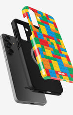 Samsung Galaxy S25 Plus Tough Case – Building Bricks - View 2
