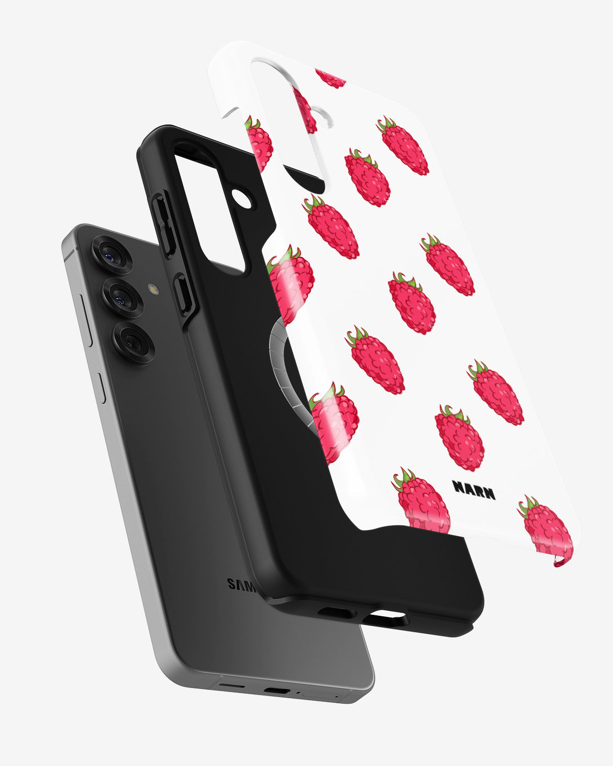 Samsung Galaxy S25 Plus Tough Case – Raspberry Bliss - View 2