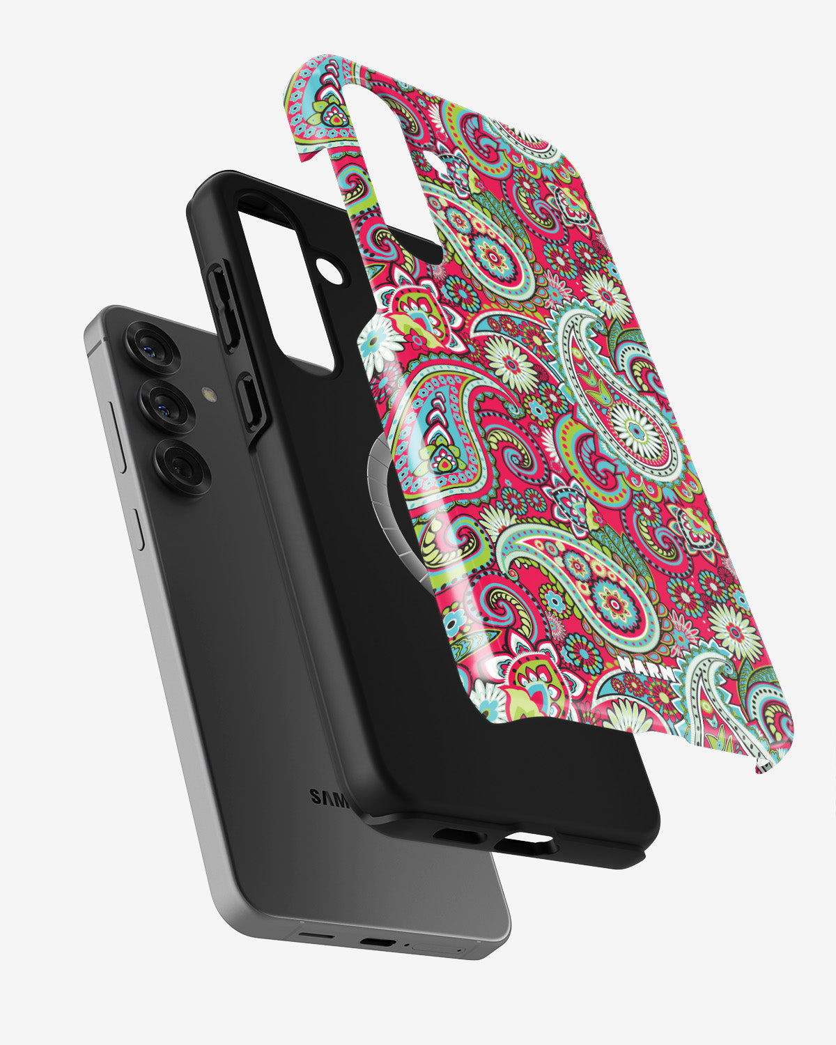 Samsung Galaxy S25 Plus Tough Case – Paisley Paradise - View 2