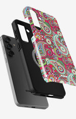 Samsung Galaxy S25 Plus Tough Case – Paisley Paradise - View 2
