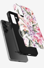 Samsung Galaxy S25 Plus Tough Case – Watercolor Flowers - View 2