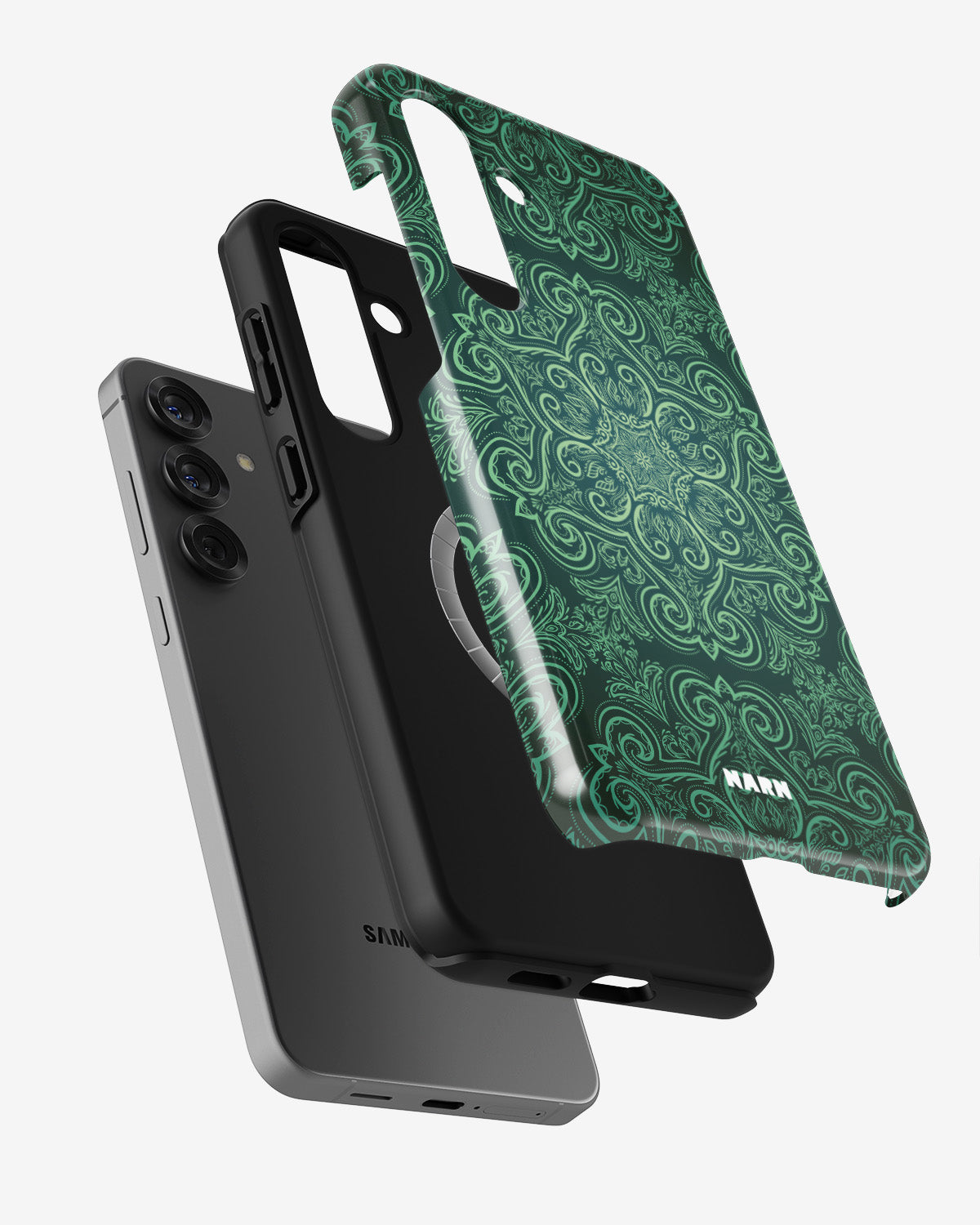 Samsung Galaxy S25 Plus Tough Case – Retro Forest - View 2