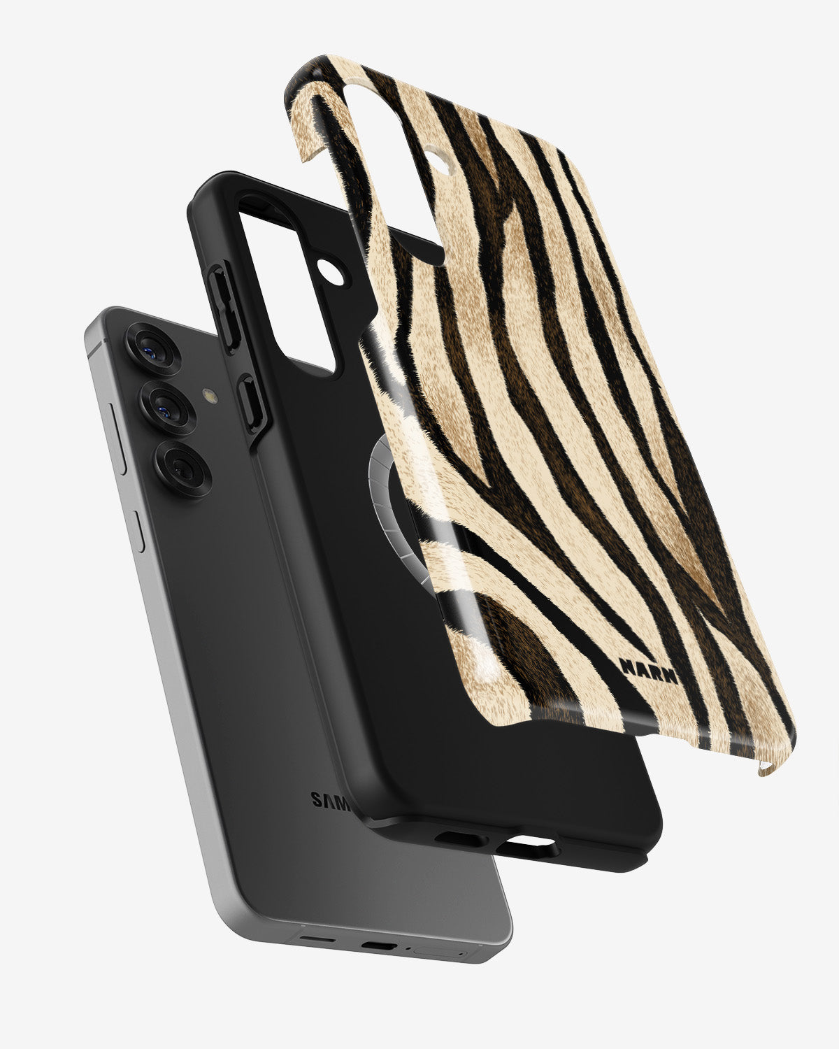 Samsung Galaxy S25 Plus Tough Case – Wild Zebra - View 2
