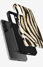 Samsung Galaxy S25 Plus Tough Case – Wild Zebra - View 2