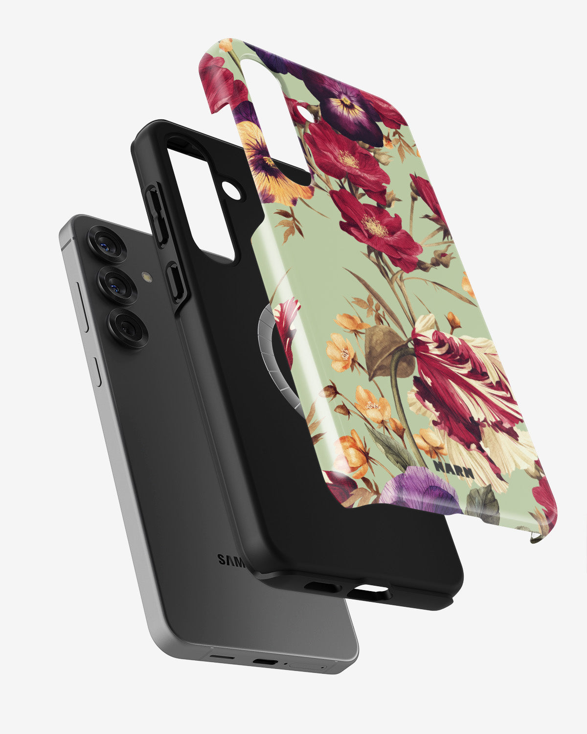 Samsung Galaxy S25 Plus Tough Case – Pansy Pansy - View 2