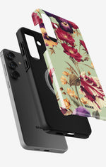 Samsung Galaxy S25 Plus Tough Case – Pansy Pansy - View 2