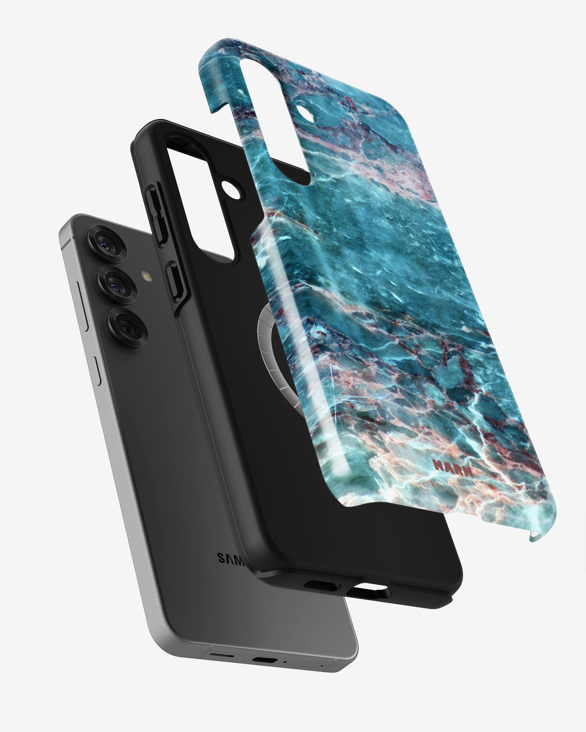 Samsung Galaxy S25 Plus Tough Case – Icy Marble - View 2