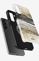 Samsung Galaxy S25 Plus Tough Case – Sparkly Tie Dye - View 2