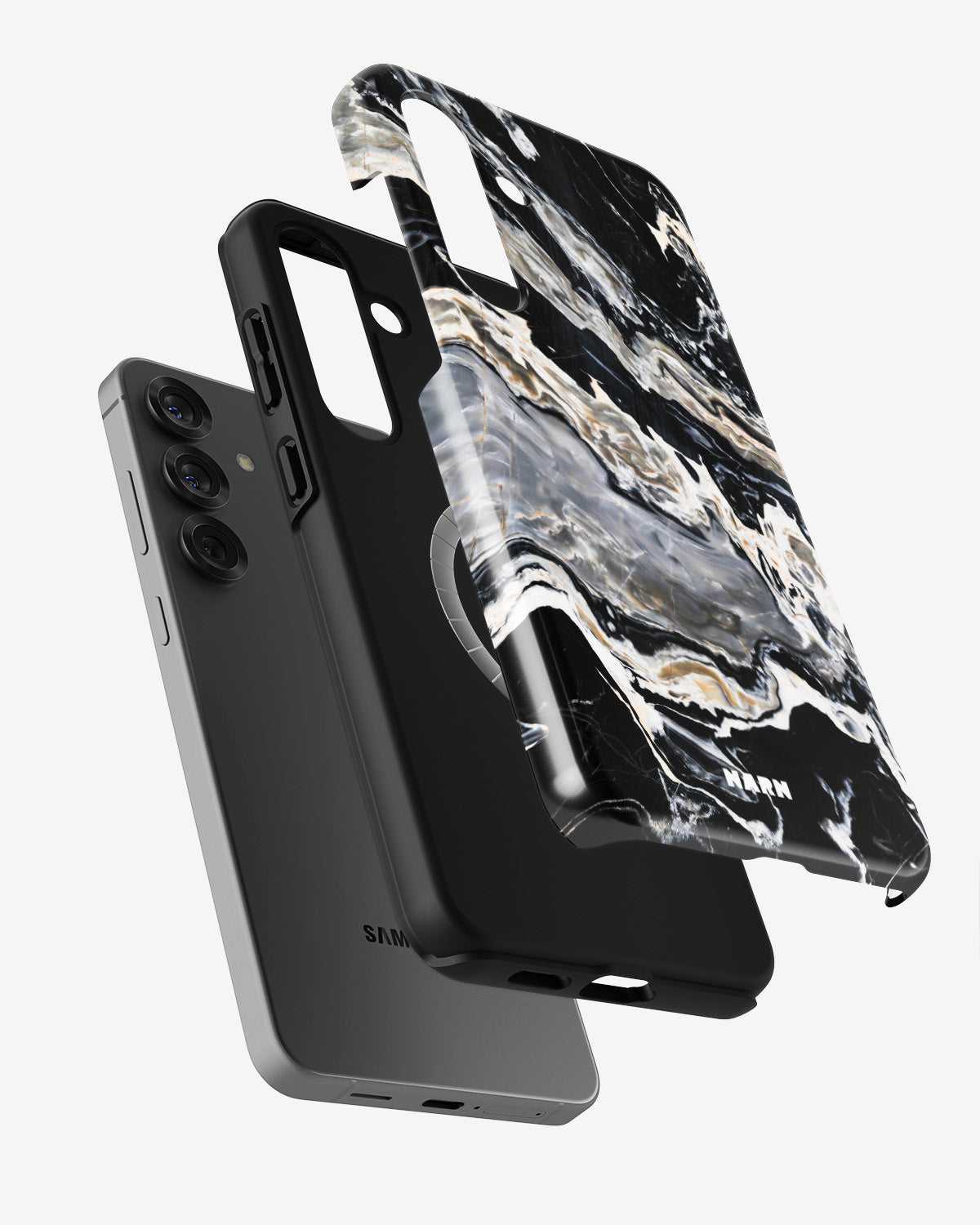Samsung Galaxy S25 Plus Tough Case – Dark Swirl - View 2