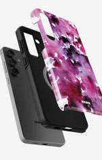 Samsung Galaxy S25 Plus Tough Case – Floral Splash - View 2