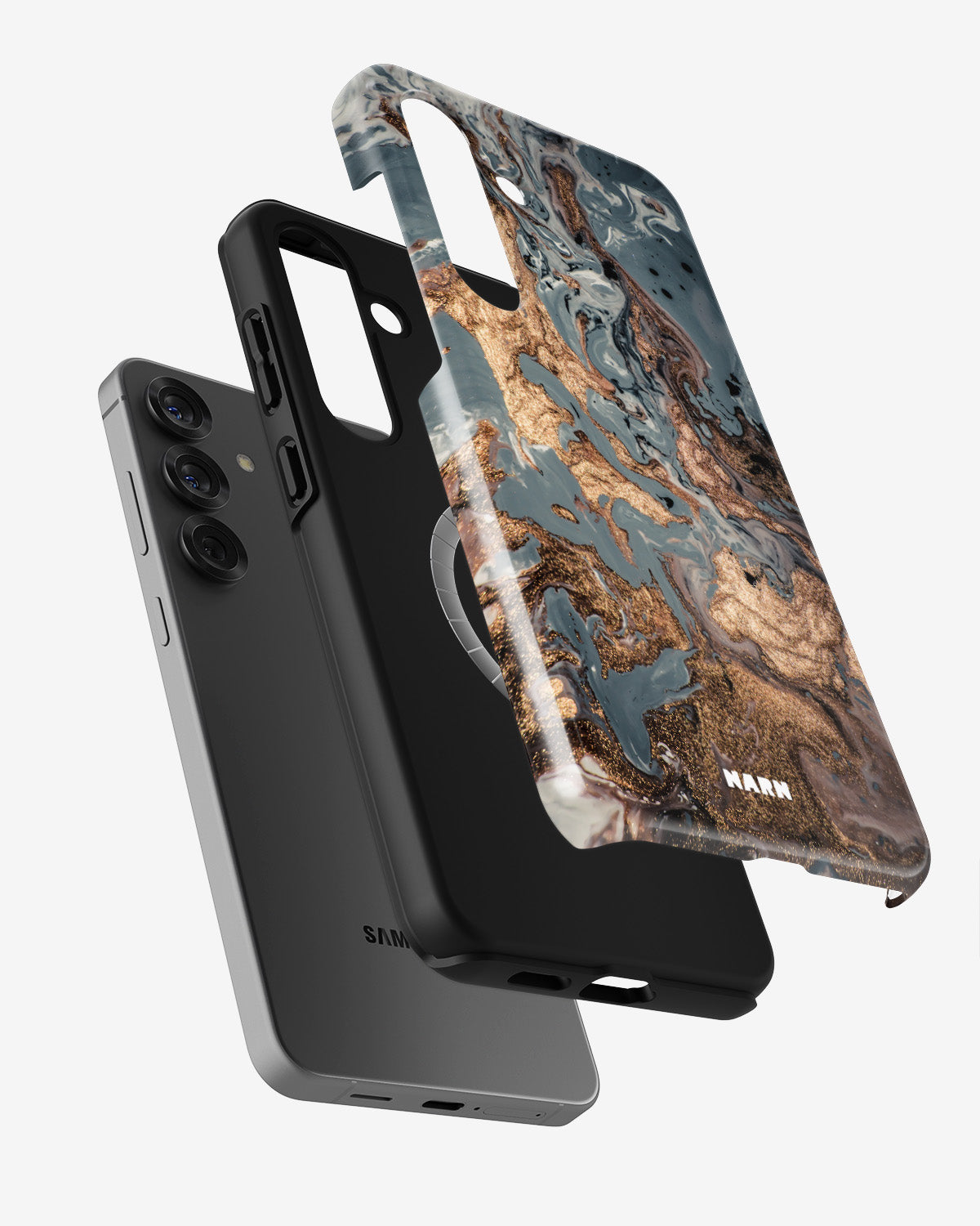Samsung Galaxy S25 Plus Tough Case – Molten Gold - View 2