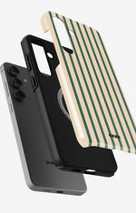 Samsung Galaxy S25 Plus Tough Case – Evergreen Stripe - View 2