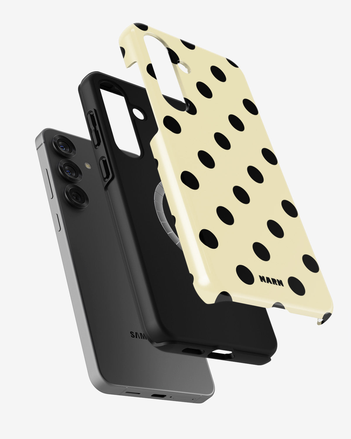 Samsung Galaxy S25 Plus Tough Case – Honey Dots - View 2