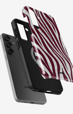 Samsung Galaxy S25 Plus Tough Case – Velvet Zebra - View 2