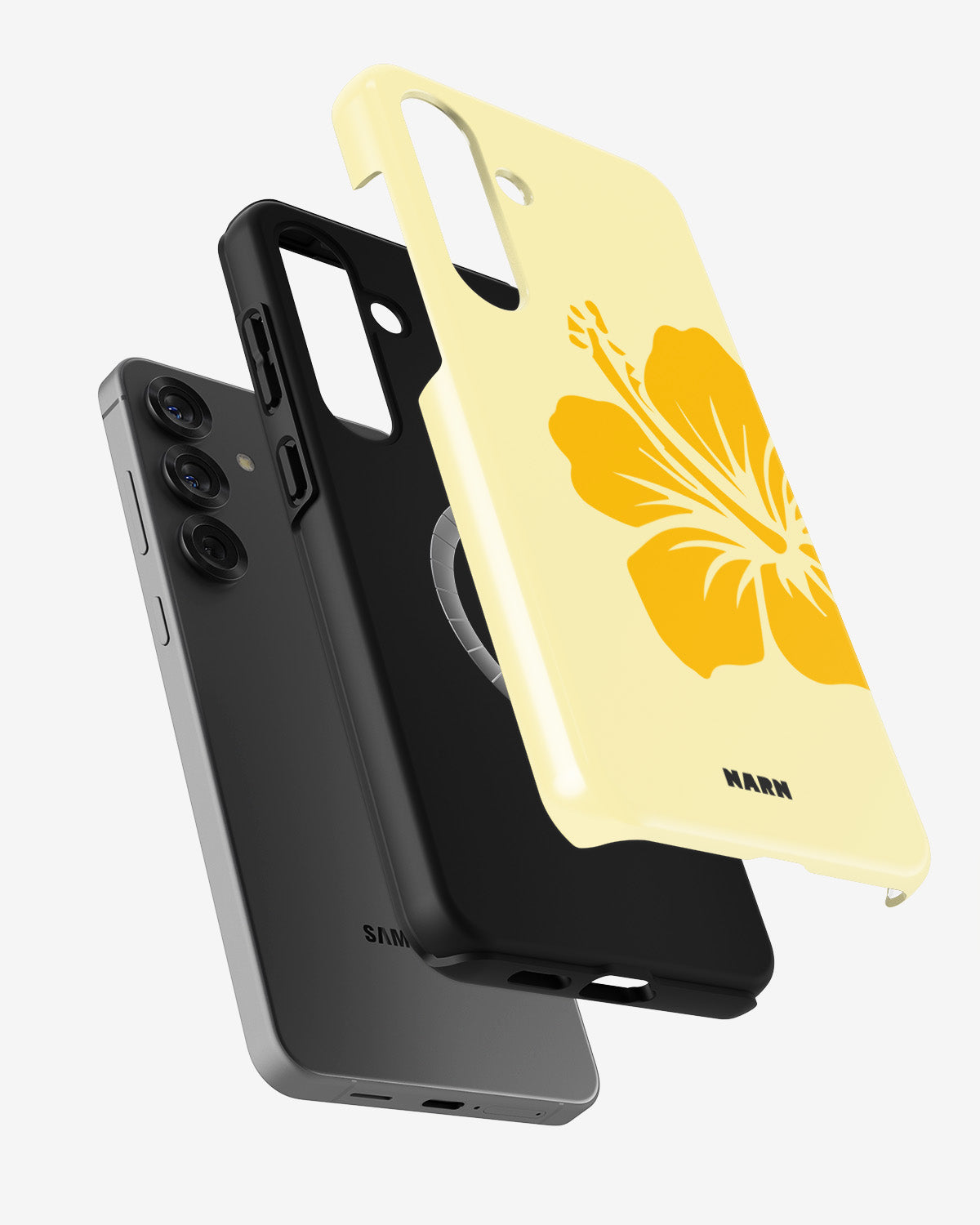 Samsung Galaxy S25 Plus Tough Case – Golden Bloom - View 2