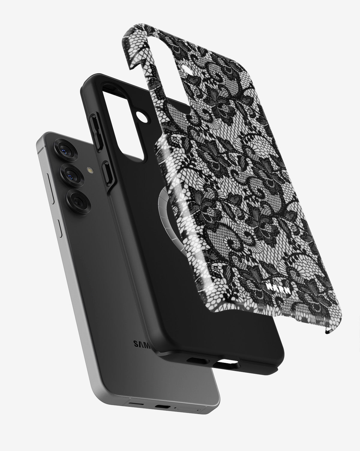 Samsung Galaxy S25 Plus Tough Case – Midnight Lace - View 2