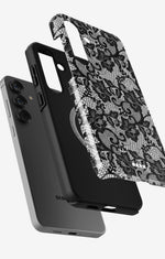 Samsung Galaxy S25 Plus Tough Case – Midnight Lace - View 2
