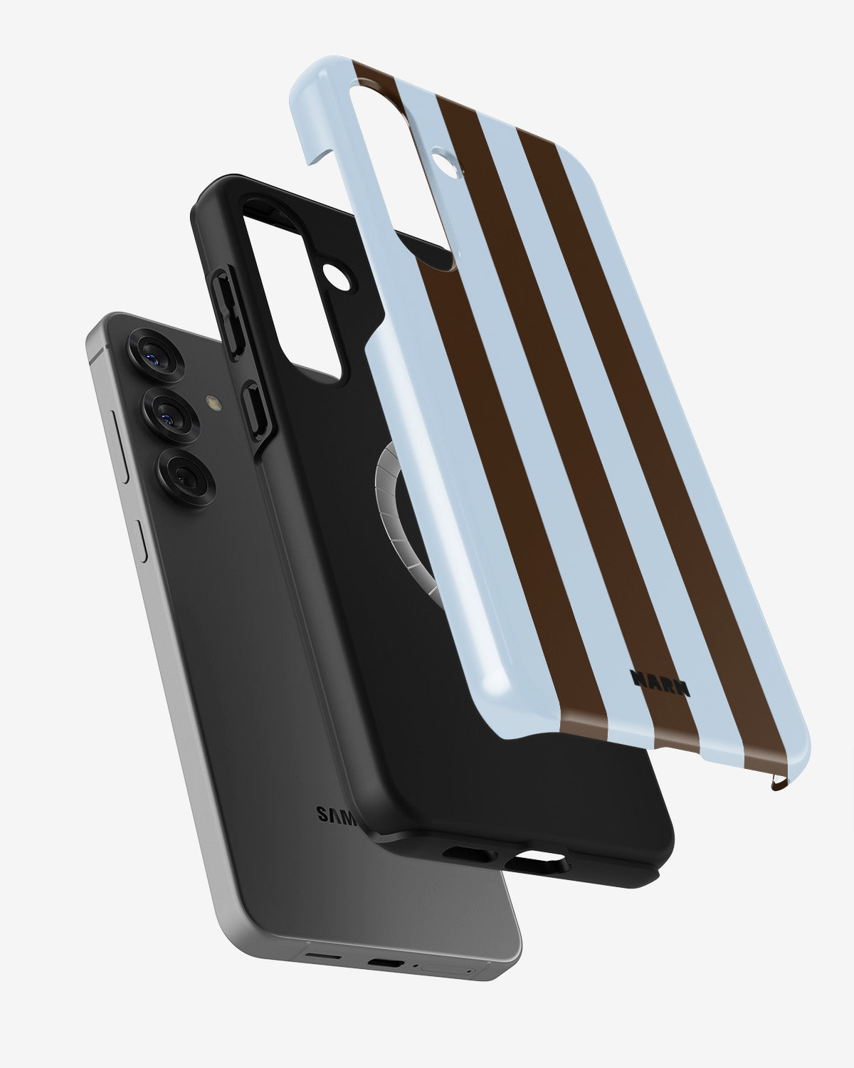 Samsung Galaxy S25 Plus Tough Case – Bistro Stripes - View 2