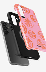 Samsung Galaxy S25 Plus Tough Case – Candy Swirl - View 2