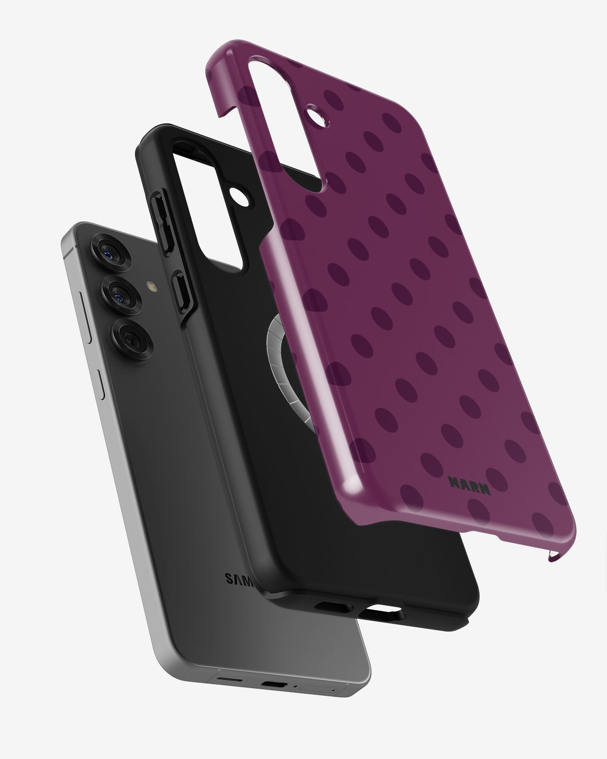 Samsung Galaxy S25 Plus Tough Case – Plum - View 2