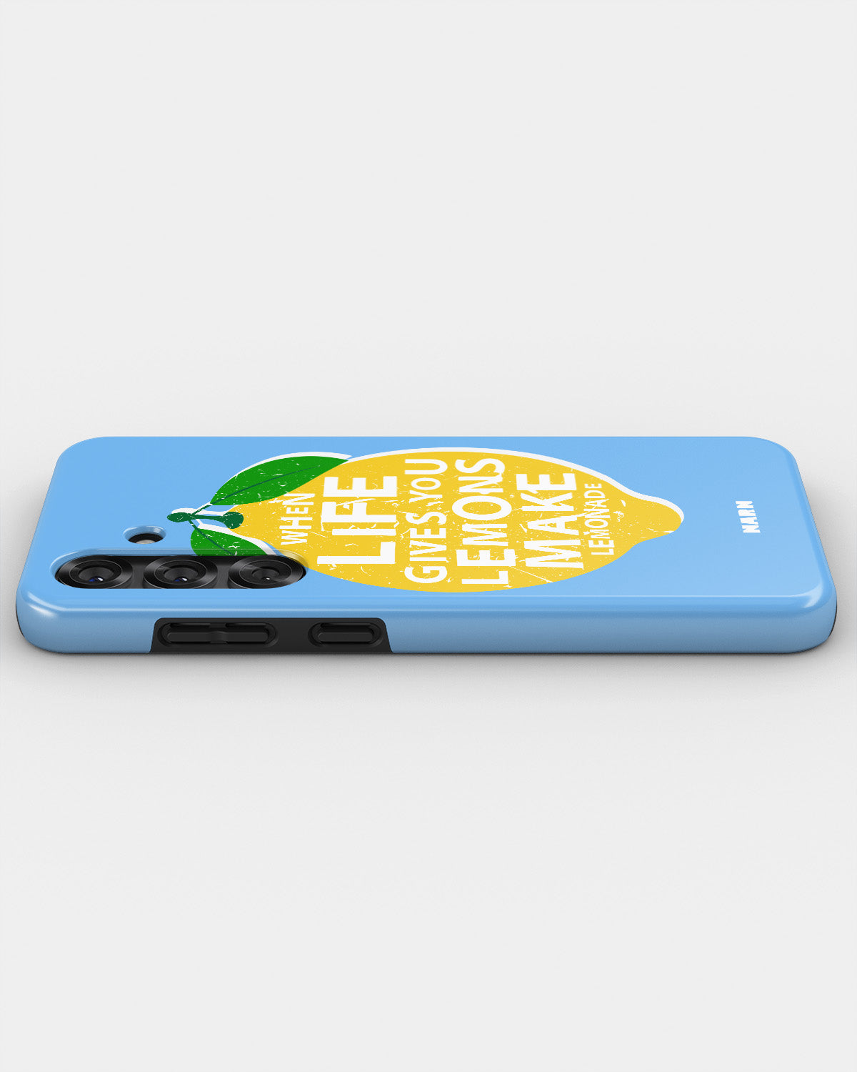 Samsung Galaxy S25 Plus Tough Case – Lemon Quote - View 3