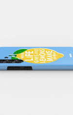 Samsung Galaxy S25 Plus Tough Case – Lemon Quote - View 3