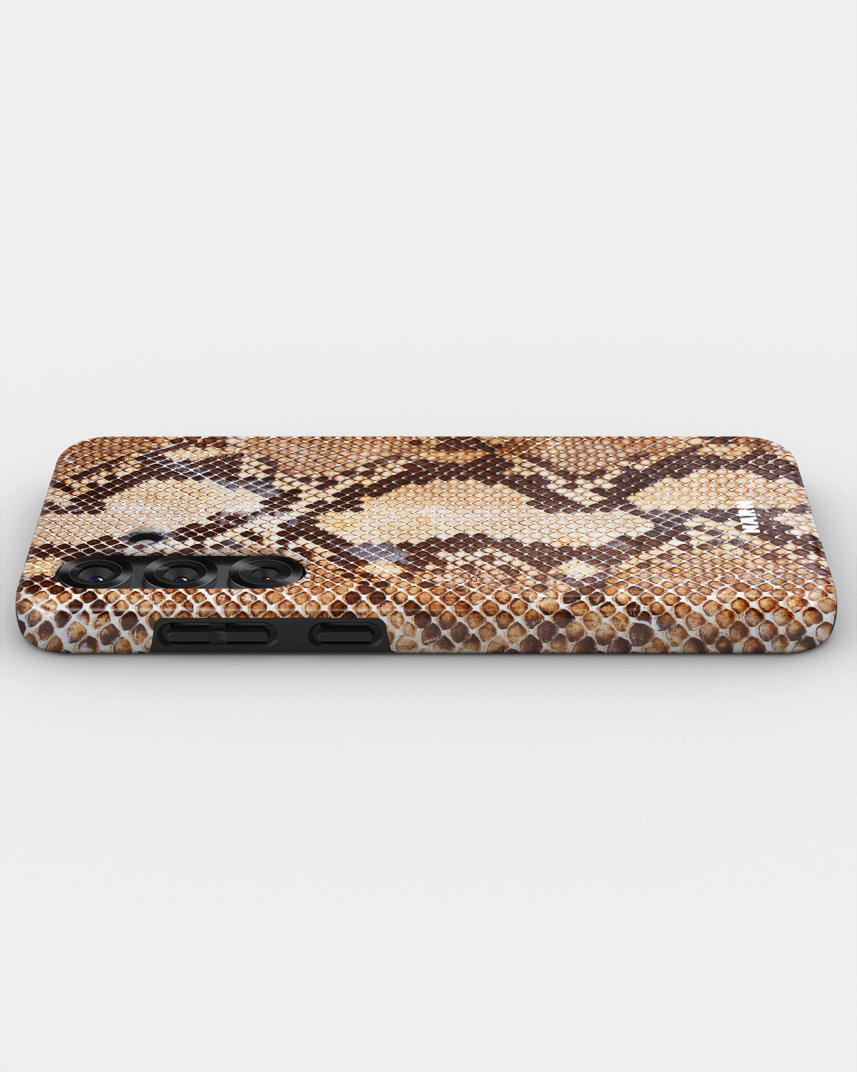 Samsung Galaxy S25 Plus Tough Case – Brown Snakeskin - View 3