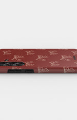 Samsung Galaxy S25 Plus Tough Case – Cherry Bows - View 3