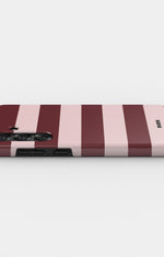 Samsung Galaxy S25 Plus Tough Case – Cranberry Stripe - View 3