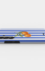 Samsung Galaxy S25 Plus Tough Case – Orange Stripes - View 3