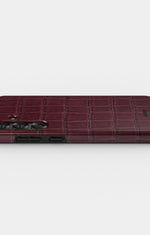 Samsung Galaxy S25 Plus Tough Case – Rouge Croc - View 3