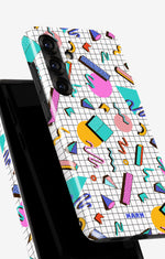Samsung Galaxy S25 Plus Tough Case – 80s Memphis - View 4