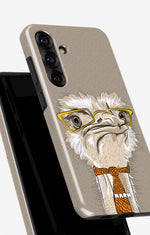 Samsung Galaxy S25 Plus Tough Case – Hipster Ostrich - View 4
