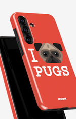 Samsung Galaxy S25 Plus Tough Case – I Love Pugs - View 4