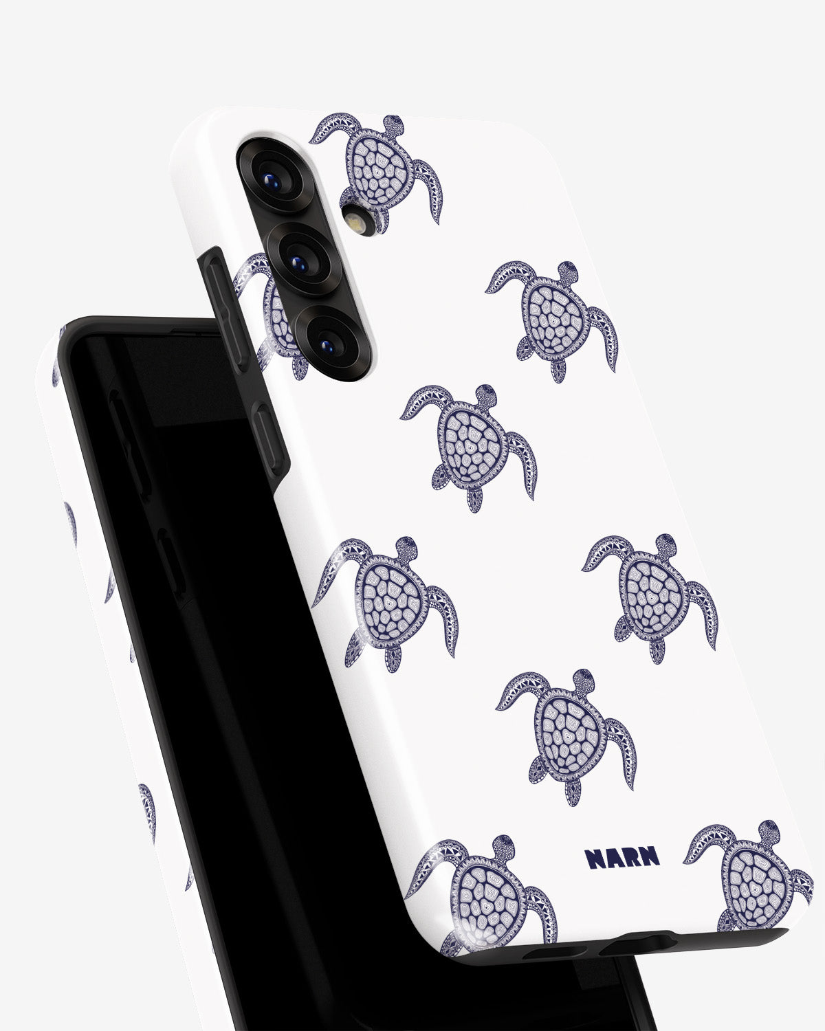 Samsung Galaxy S25 Plus Tough Case – Blue Turtles - View 4