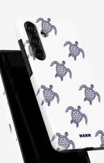 Samsung Galaxy S25 Plus Tough Case – Blue Turtles - View 4