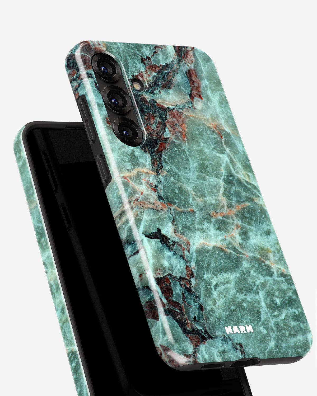 Samsung Galaxy S25 Plus Tough Case – Green Marble - View 4