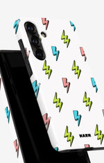 Samsung Galaxy S25 Plus Tough Case – Lightning Bolts - View 4